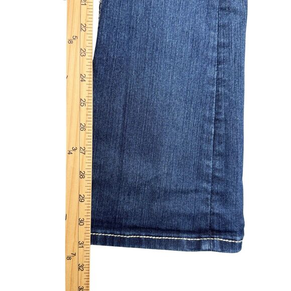 Miss Me Jeans Size 25 Signature Low Rise Slim Boot Flap Pocket Rhinestones - Picture 13 of 16